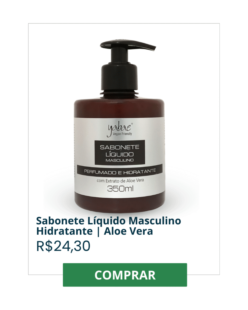 Sabonete Liquido Masculino Perfumado e Hidratante Yabae 350ml