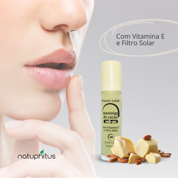 Manteiga de Cacau Roll-on 5ml - Evelize-Imagem 3