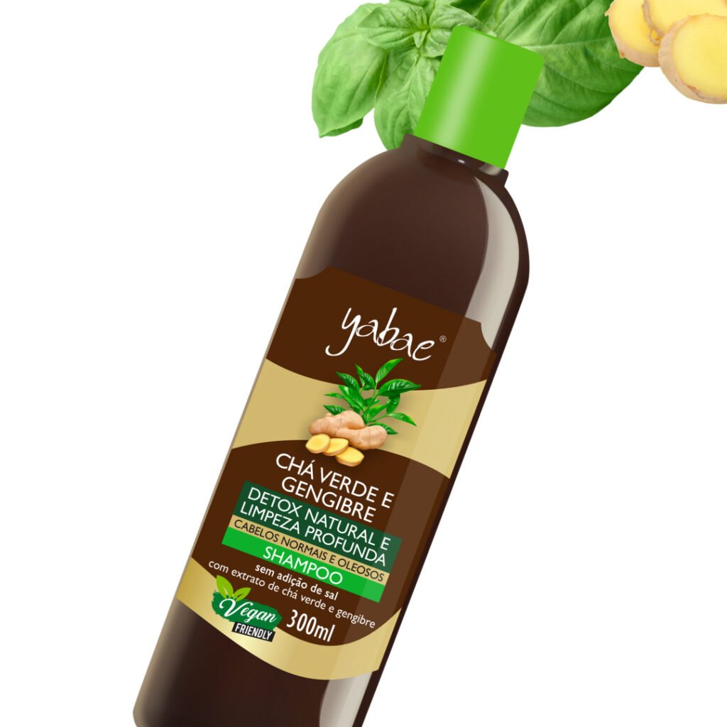 2 cha verde gengibre condicionador yabae natuphitus