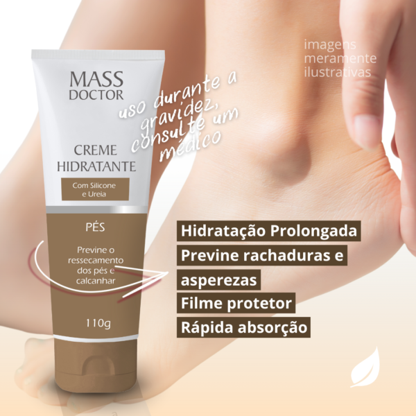 Creme Hidratante Para Os Pés 110g - Mass Doctor-Imagem 3