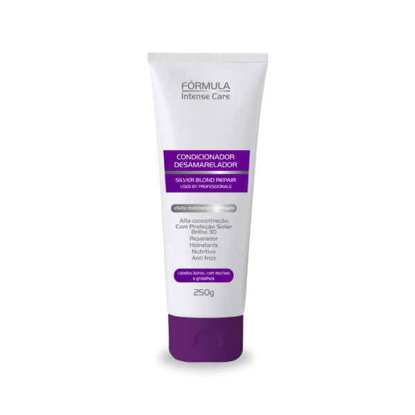 Condicionador Desamarelador Silver Blond Repair 250g - Fórmula Intense Care