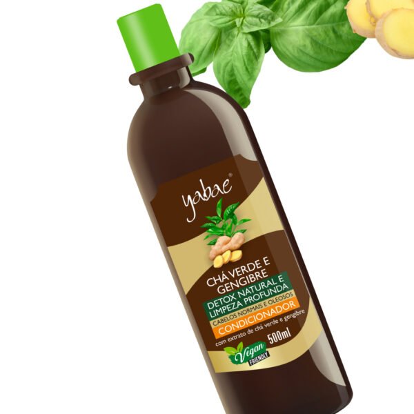 Condicionador Vegano Chá Verde com Gengibre Yabae 500ml