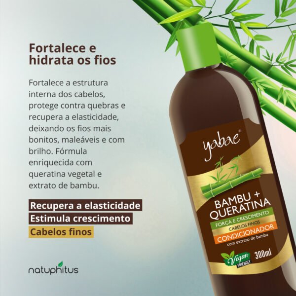 Condicionador Bambu 300ml - Yabae-Imagem 2