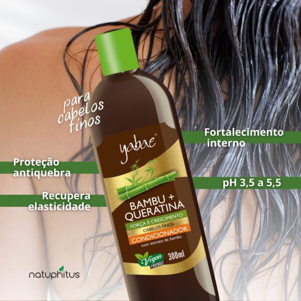 Condicionador Bambu 300ml - Yabae-Imagem 3