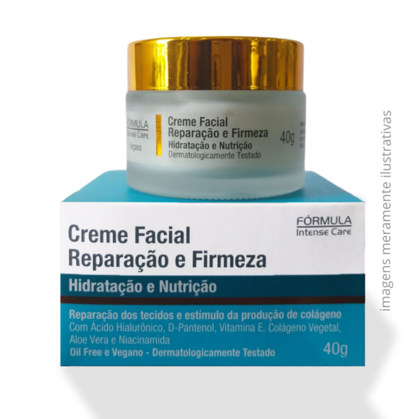 Creme Facial Reparação e Firmeza Fórmula Intense Care 40g