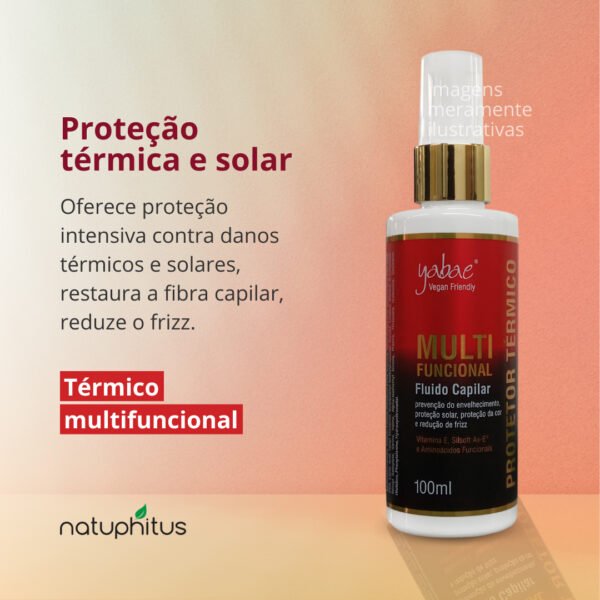 Protetor Térmico Capilar Multifuncional Yabae - 100ml-Imagem 2