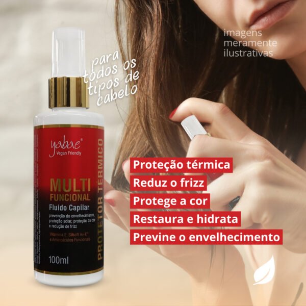 Protetor Térmico Capilar Multifuncional Yabae - 100ml-Imagem 3