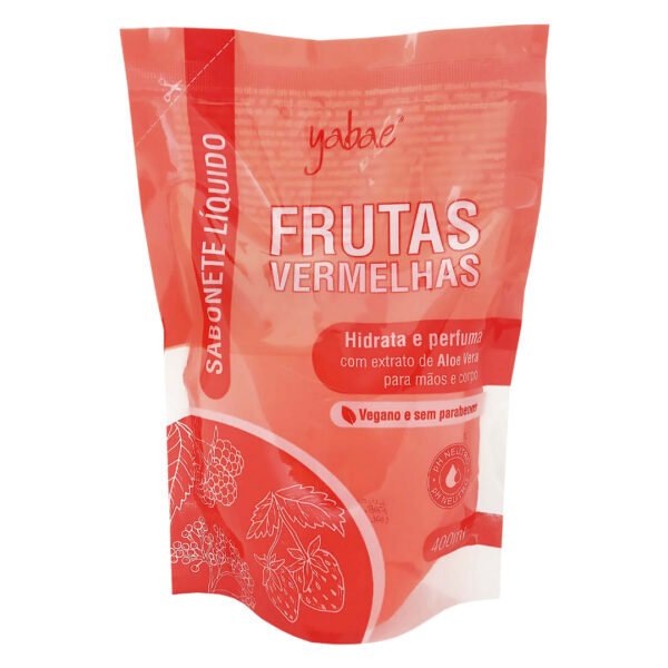 Sabonete Líquido Frutas Vermelhas Yabae 400ml