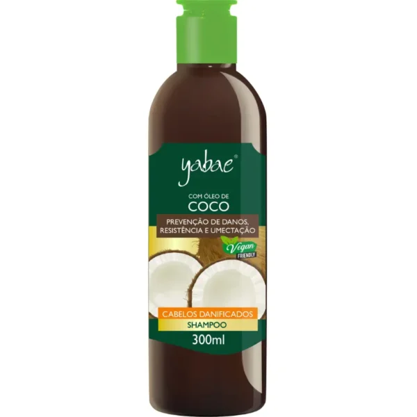 Shampoo com Óleo de Coco Yabae 300ml - Yabae