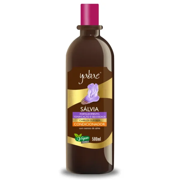 Condicionador Vegano Sálvia 500ml - Yabae