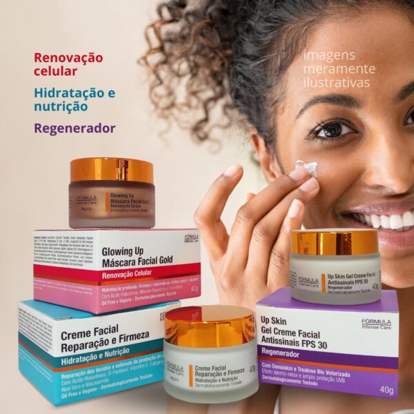 Cremes para hidratação profunda - SkinCare – Fórmula Intense Care-Imagem 3