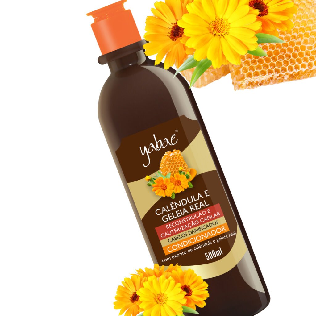 3 calendula geleia real condicionador yabae natuphitus