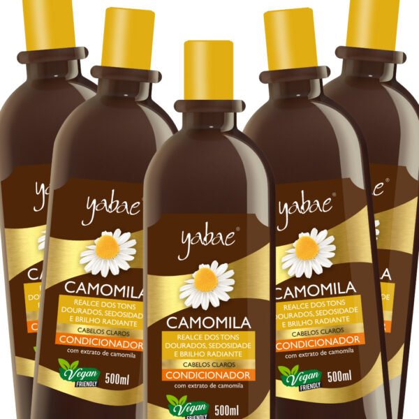 Condicionador Camomila 500ml – Yabae | 5 unidades