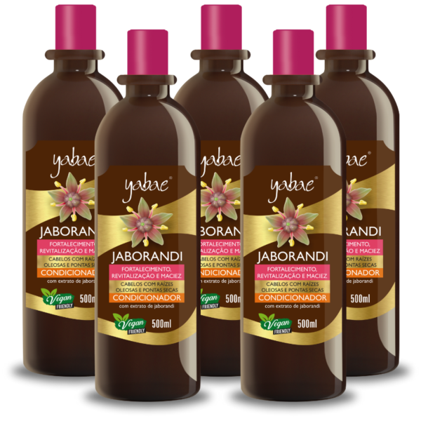 Condicionador Jaborandi 500ml - Yabae | 5 unidades