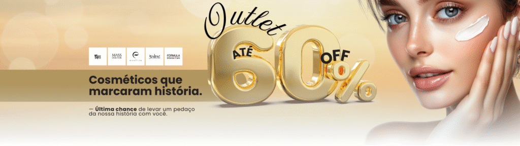 Dia do Cliente! Cosméticos que marcaram história. Com até 60% OFF!